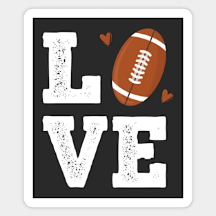 American Football LOVE Magnet